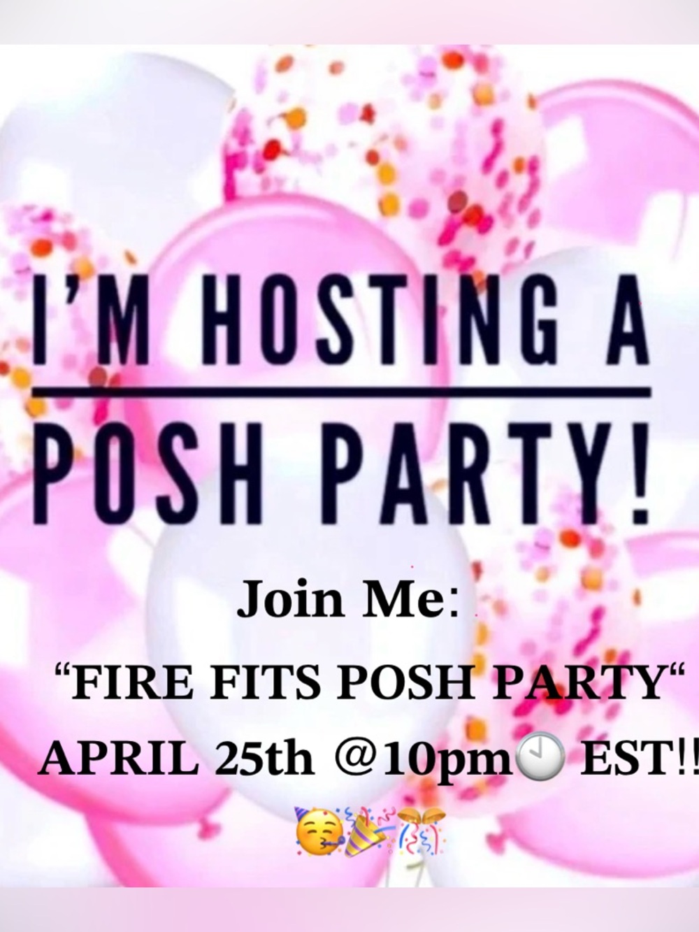 𝟒/𝟐𝟓 Co-Hosting a Posh Party!! 🥳🎉🥂🍾